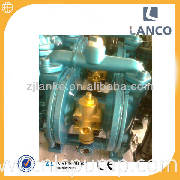 stainless steel 316 material pneumatic double diaphragm pump with corrosion resistance